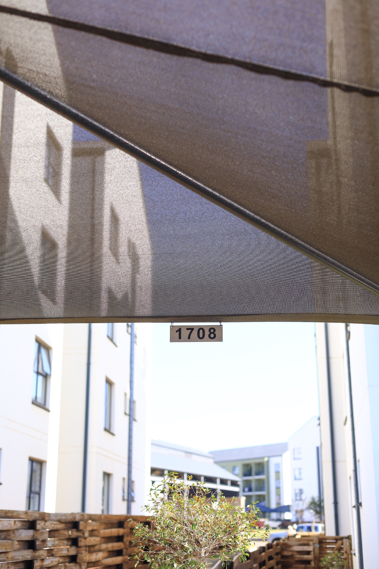 Modern architectural detail